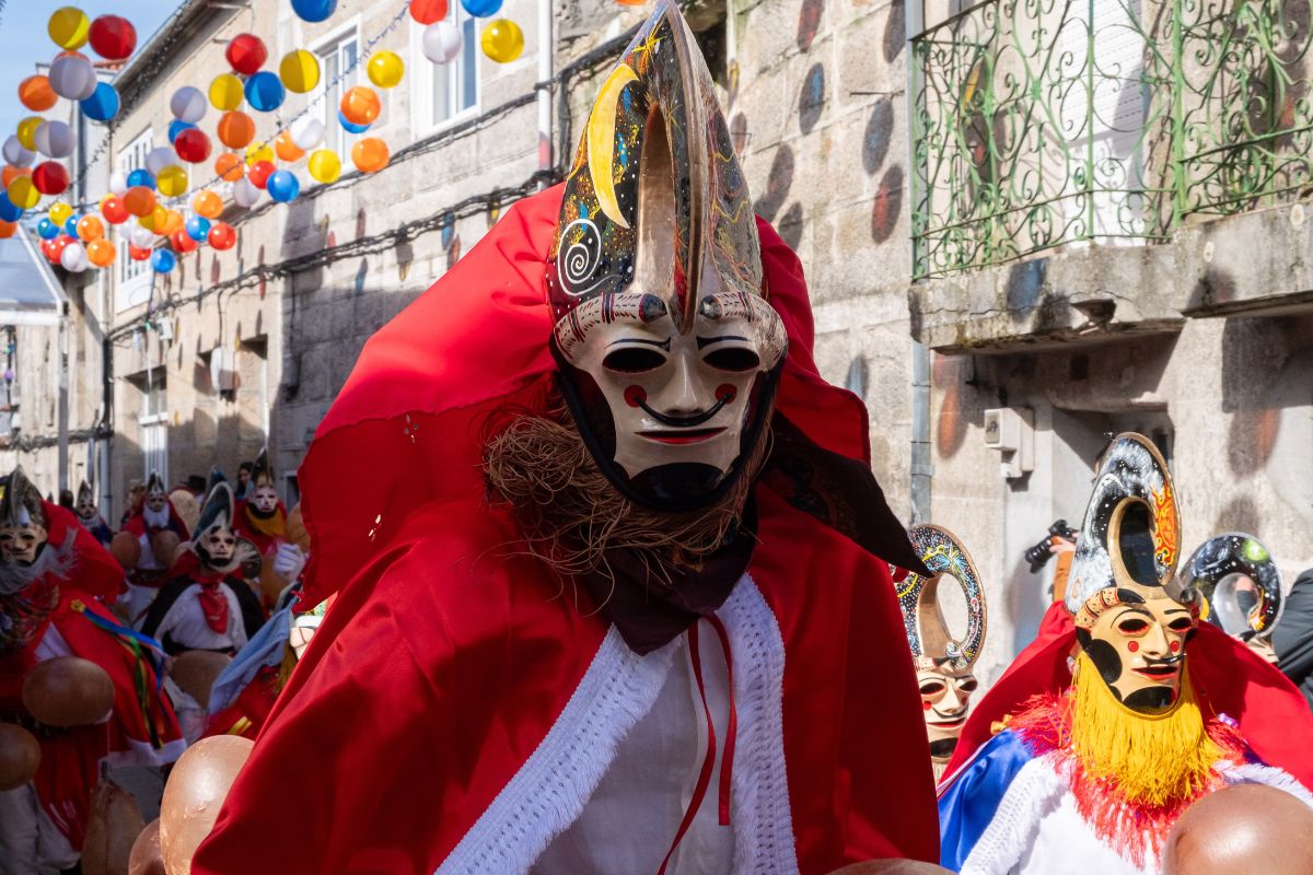 Carnaval in Galicia.