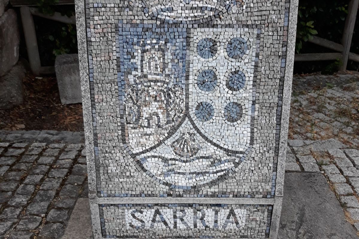 Coat of arms of the Galician city of Sarria, in Lugo