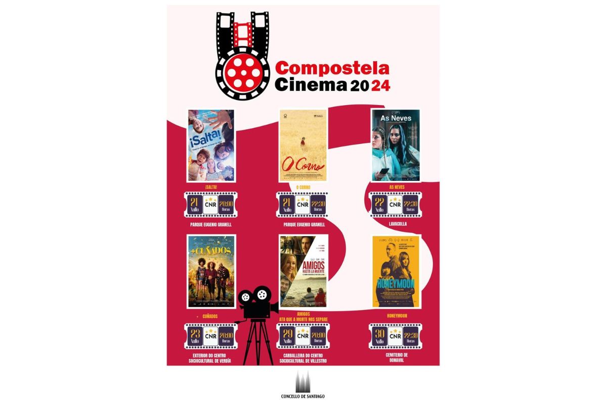 Cartel de Cinema Compostela 2024