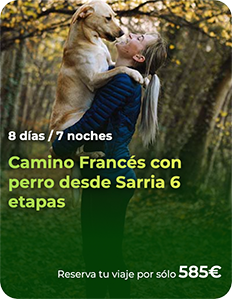 Depuis Sarria en 6 étapes avec votre chien